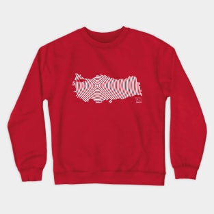 Wave Turkey Crewneck Sweatshirt